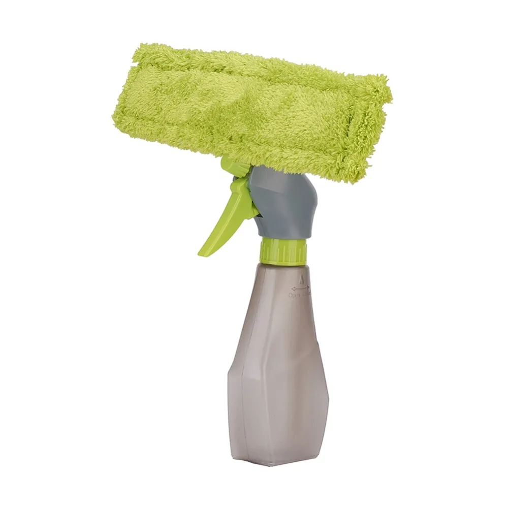 

Multi-functional Car Cleaning Tool Window Glass Cleaning Spray Scraper Wiper Brush For Automobile And Home