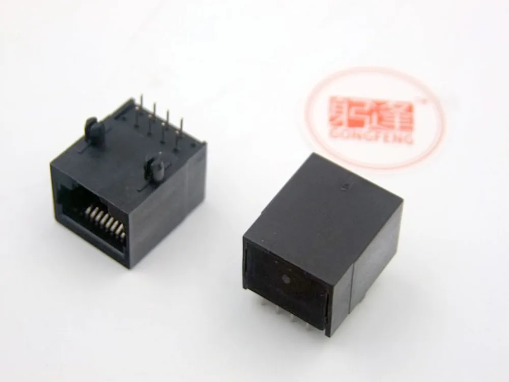 300 шт. новые клеммные разъемы 58 RJ45 полностью пластиковая розетка 18 3 мм Ethernet Seat