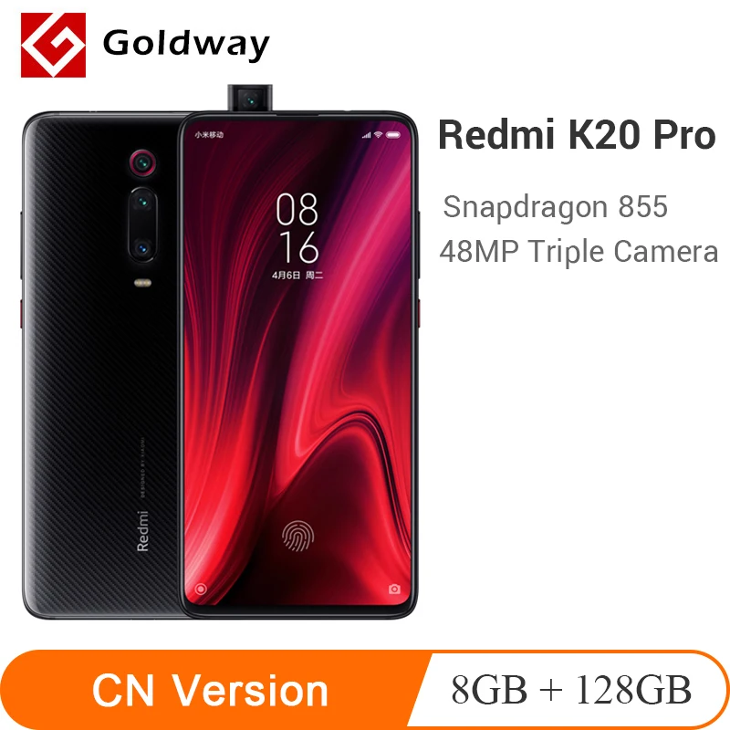 Xiaomi Redmi K20 Pro 8 ГБ 128 смартфон Восьмиядерный процессор Snapdragon 855 задняя камера 48 МП 4000