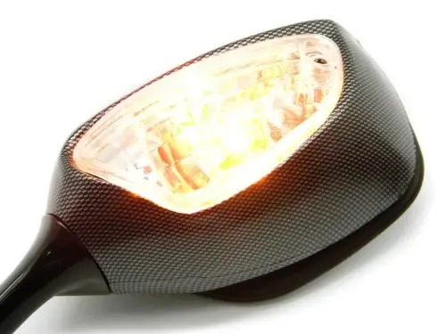 Мотоцикл Оригинальное углеродное волокно светодиодный с сигналом поворота