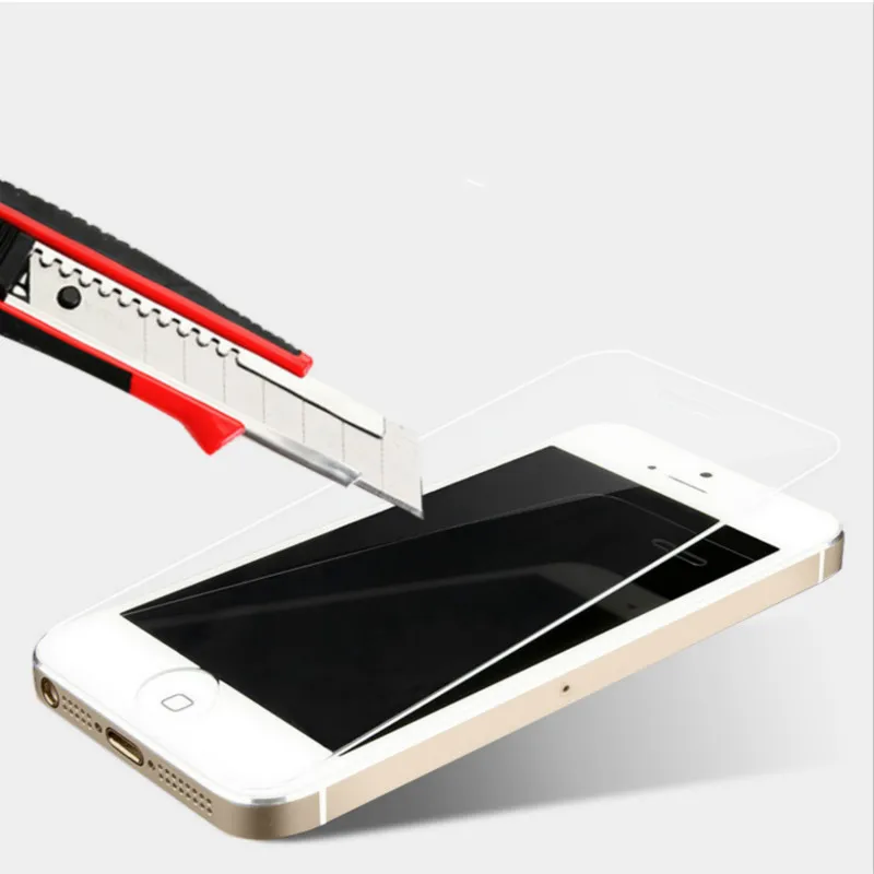 Стеклянное стекло ZUCZUG для iPhone 4 4s 5S закаленное защитное 6s 6plus 7 8 7plus iphone X XR XS MAX