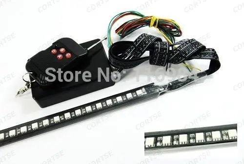 Водонепроницаемая мигающая Светодиодная лента Knight Rider 7 цветов 48