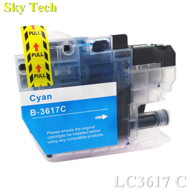 6X совместимый чернильный картридж для LC3617 LC-3617 Brother MFC-J2330DW MFC-J2730DW MFC-J3530DW и т. Д. |