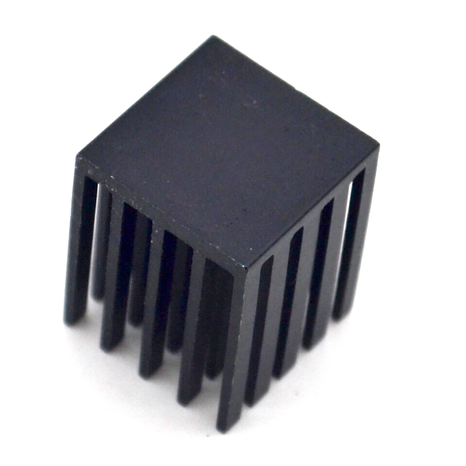 50 шт радиатор 19*19*24 мм (черный слот) Высококачественный радиатор|heat sink|heat sink