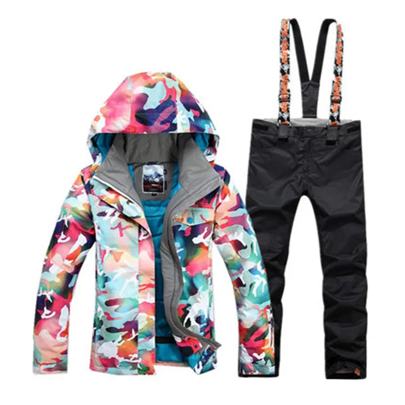 Женский костюм для сноуборда уличная спортивная Лыжная одежда