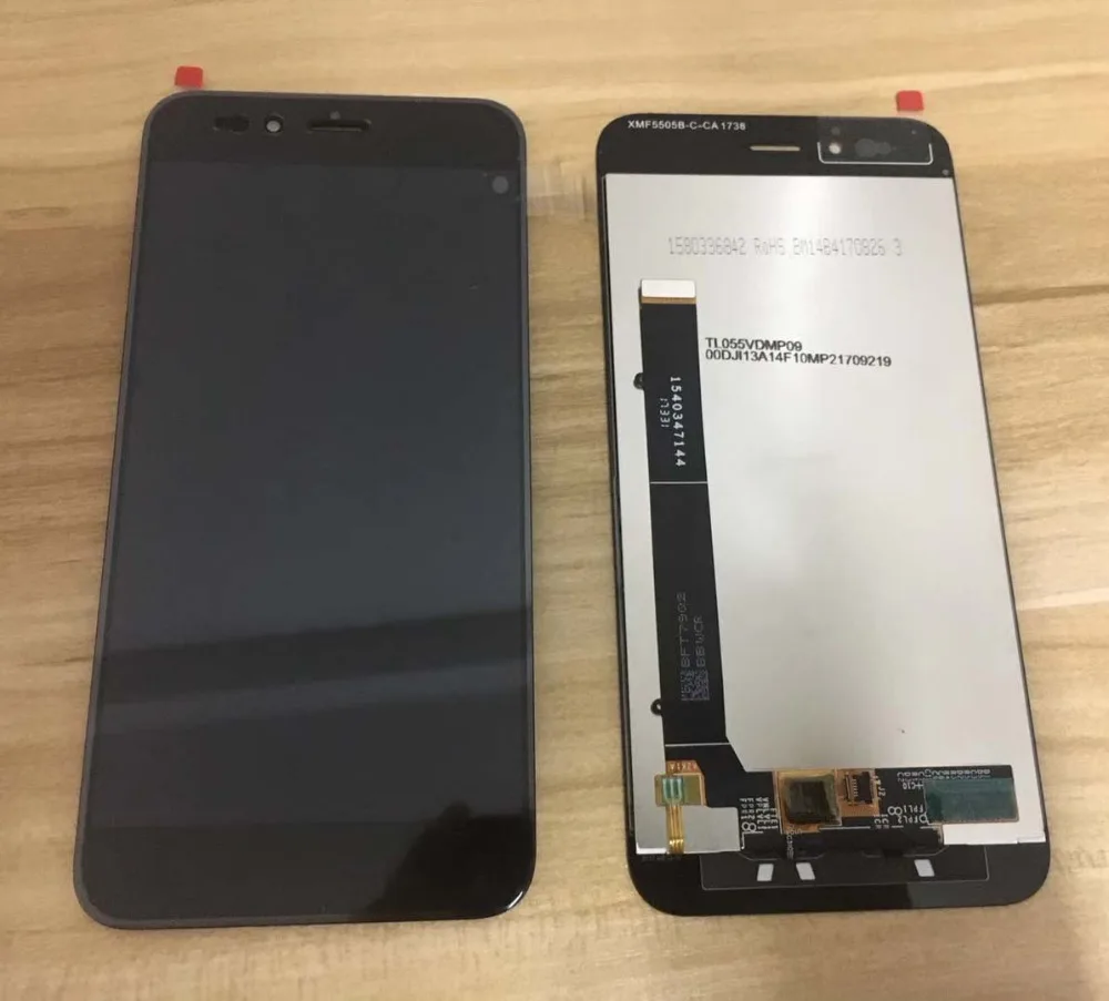 Протестированный 5,5 дюймовый для Xiaomi mi A1 mi A1 ЖК-дисплей дигитайзер сенсорный экран в сборе Сенсорная панель запасные части рамка
