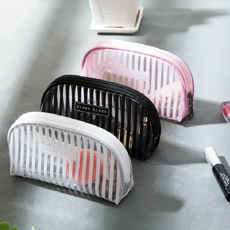 3 Colors Lady Travel Cosmetics Bag Waterproof PVC Toiletry Makeup Female Beauty Organizer Case Kits | Красота и здоровье