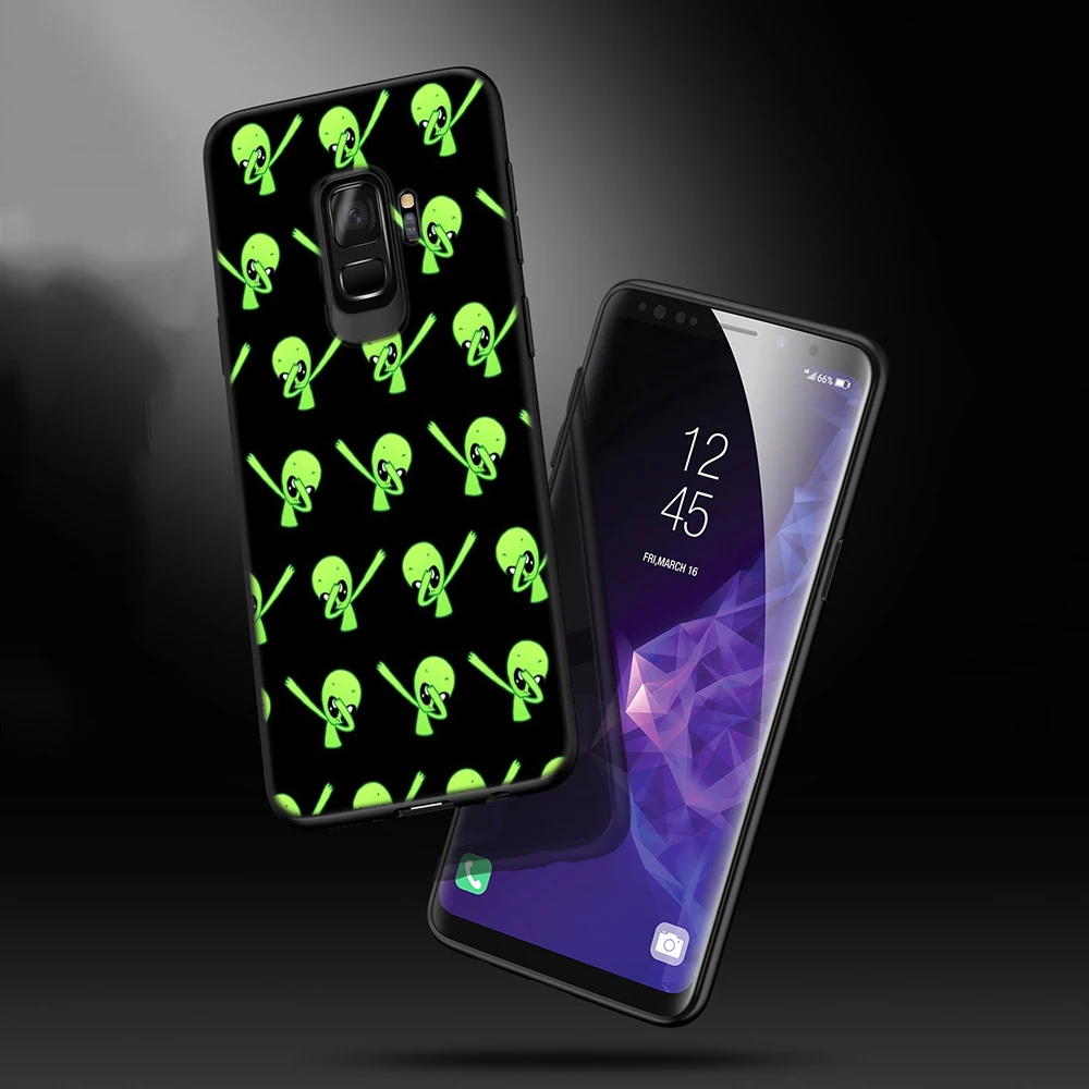 Lavaza Trippy Tie Dye Peace Alien Soft Phone Cover for Samsung Galaxy S8 S9 S10 Plus A6 A8 A9 2018 A30 A50 TPU Case | Мобильные