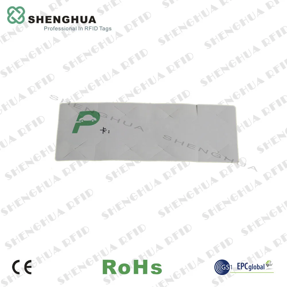 

10pcs/lot Best Price Passive RFID Windshield Label Sticker Access Control System UHF RFID 110*40mm Car Tags
