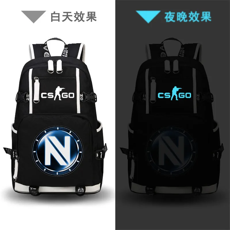 4 CS GO Fnatic Virtus. pro SK Gaming Ninjas в пижаме, школьный рюкзак, армейский мужской рюкзак, рюкзак для ноутбука, рюкзак для путешествий, рюкзак для книг - Цвет: 4