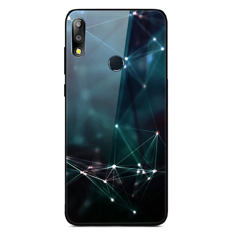 Для Asus Zenfone Max Pro M2 ZB631KL чехол из закаленного стекла с изображением планеты космос, стеклянный чехол на заднюю панель для Asus ZB631KL ZB 631KL ZB 631 KL