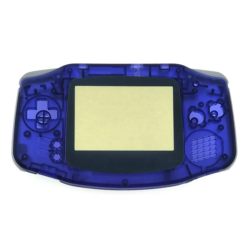 YuXi пластиковый цветной и прозрачный корпус Замена корпуса для nintendo Gameboy Advance для GBA игровой консоли чехол - Цвет: I