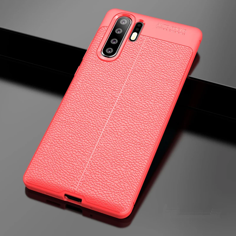 Мягкий чехол YUETUO из ТПУ с кожаным узором для телефона huawei p30 pro p 30 p30pro силиконовые