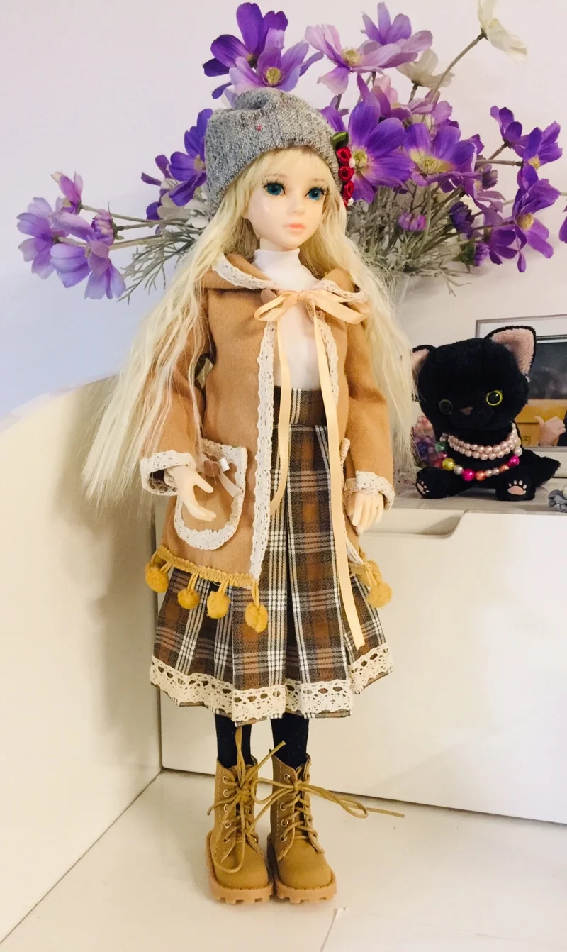 D01 P373 детская игрушка ручной работы 1/6 1/3 1/4 аксессуары для куклы BJD/Sd обувь черного