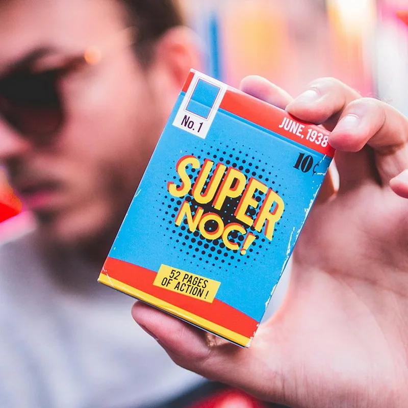 1 шт. Super NOC: 1st Edition колода игральные карты размер покера USPCC пользовательская Ограниченная серия Запечатанный магический реквизит магические трюки