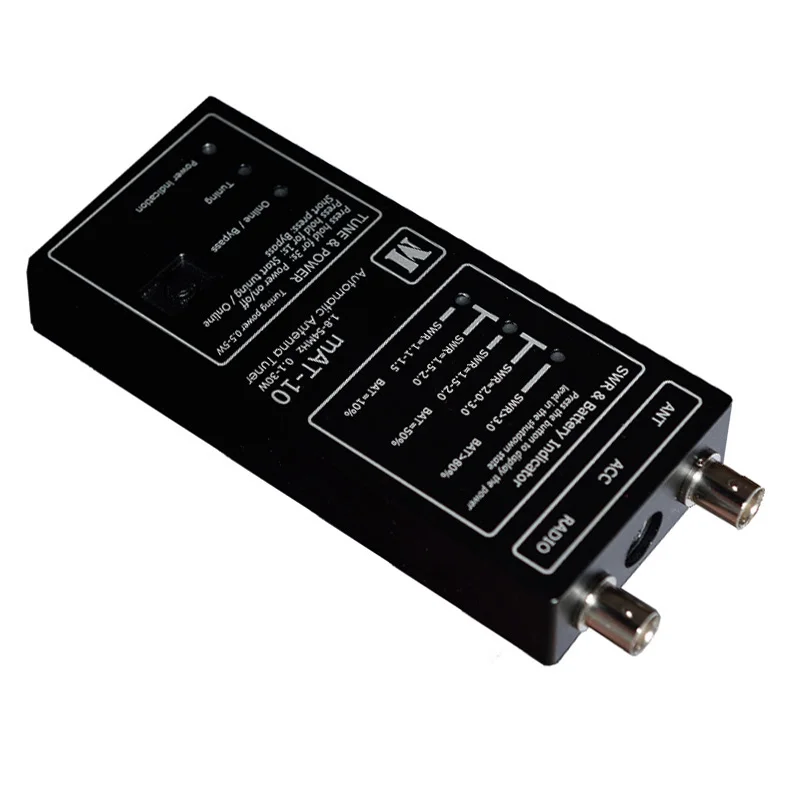 Lusya mAT 10 QPR автоматический тюнер 30 Вт 1 8 МГц до 54 Частота для YEASU FT 817 818 QRP Radio