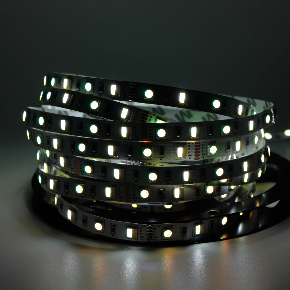 5 м 5050 SMD 300 Светодиодная лента Водонепроницаемая RGBW RGB CCT Гибкая светодиодная