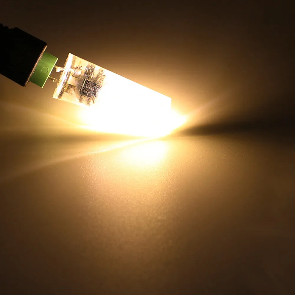 Warm white light YWX светильник 10/упаковка 3 Вт 4 Вт Светодиодный светильник G4 светодиодный COB светильник G4 светодиодный 12 В светильник используется в гостиной хрустальная лампа светодиодный светильник - Испускаемый цвет: Warm white light