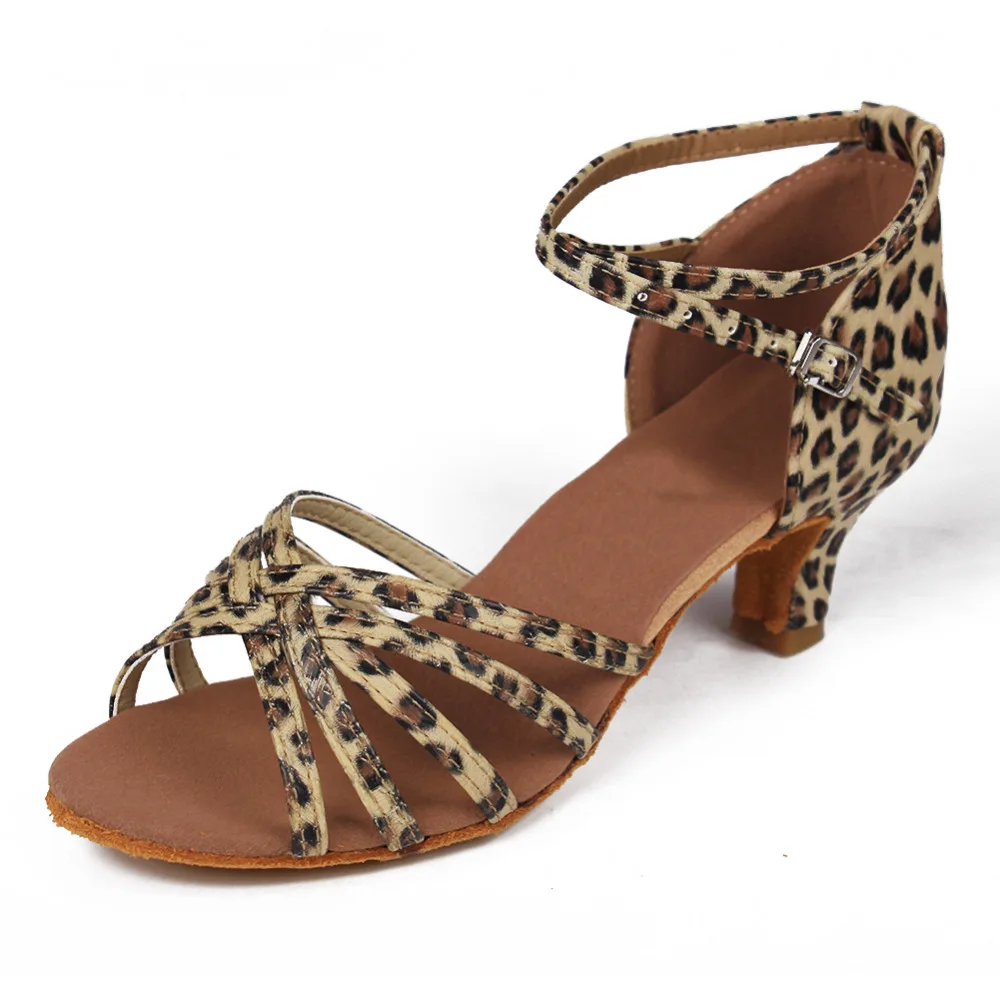 Бальные туфли для латинских танцев Танго женская обувь из сатина или ПУ кожи на