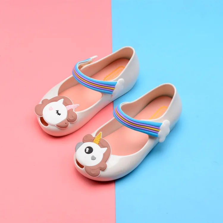 Melissa/Новинка милая летняя детская обувь для малышей нескользящая пляжная