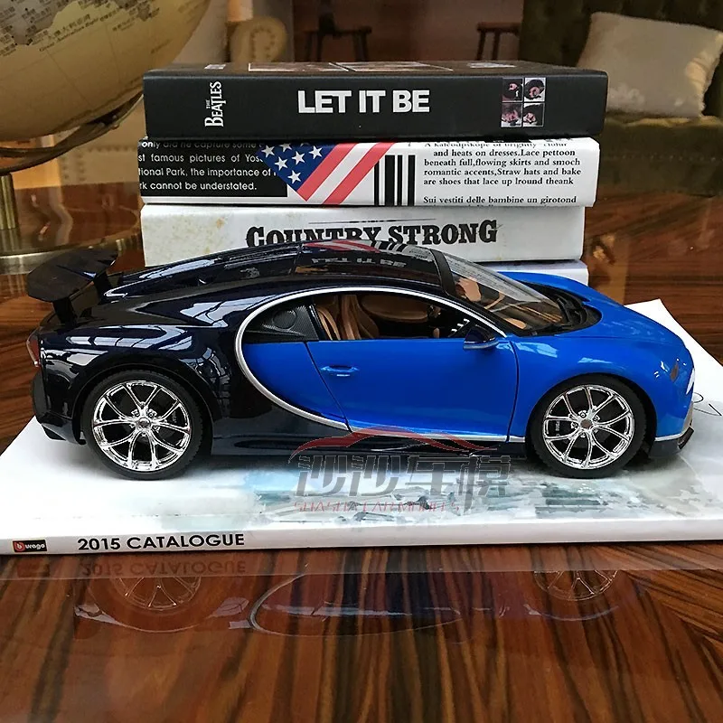 1/18 Bugatti рекордная модель специальная цена литье под давлением металлический Настольный дисплей Коллекция игрушек для детей