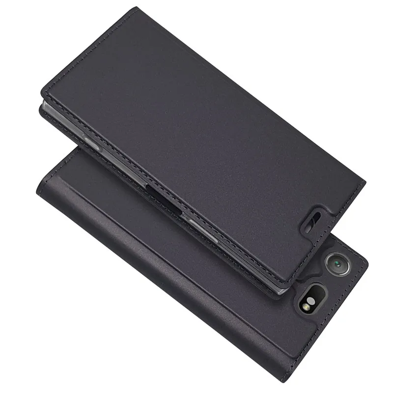 Кожаный чехол-книжка PDGB для sony Xperia 1 Z5 Mini XZ Премиум XZS XZ1 Compact XZ2 XZ3 XZ4 Роскошный чехол-книжка