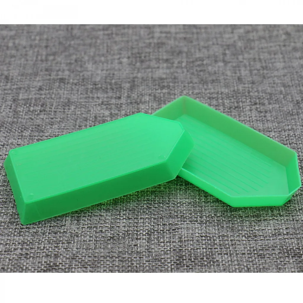 Новое поступление 2019 20 шт. пластиковые лотки для сортировки бисера коробка