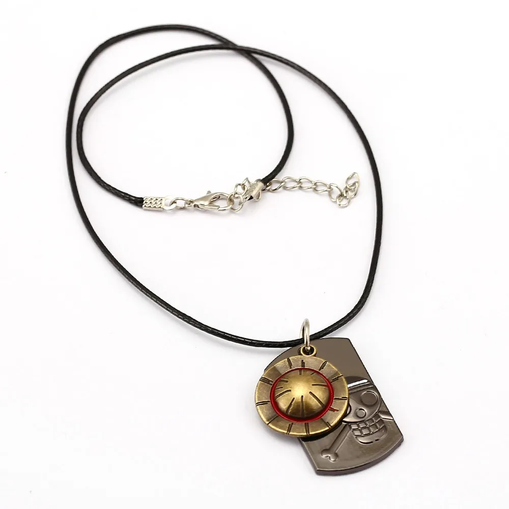 

ONE PIECE Necklace Lufy Hat Pendant Fashion Gift hot Anime Jewelry