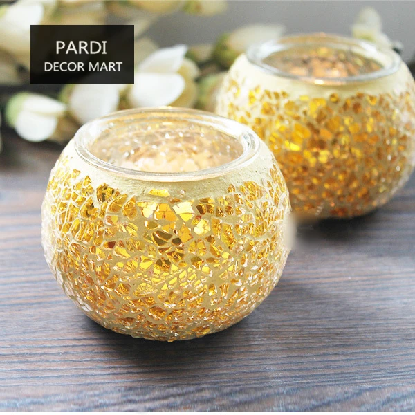 Держатель для ароматических ламп золотого цвета подставка чая украшение дома 1