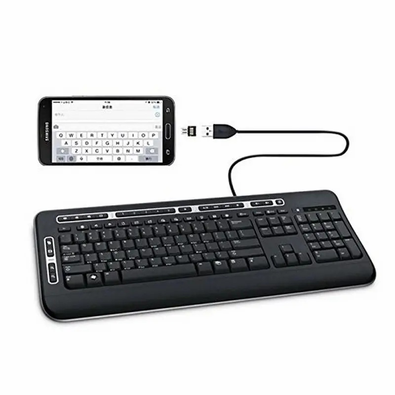 2 шт микро USB OTG кабель адаптер конвертер к флэш-накопитель для Android мобильного