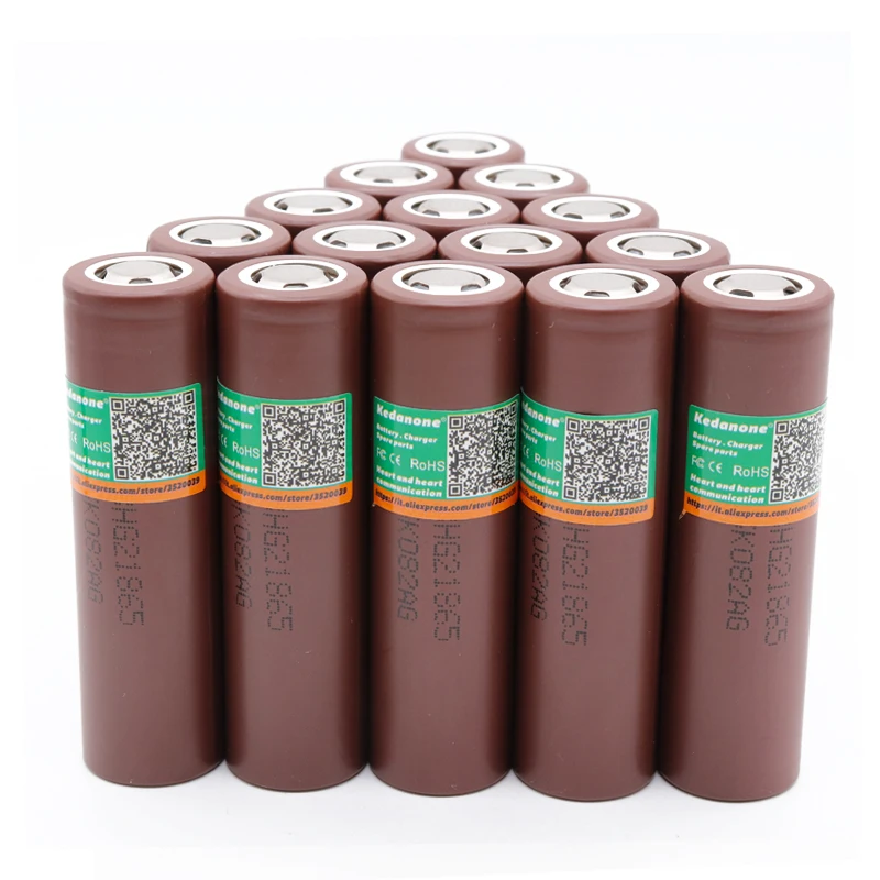 10 шт Оригинальный HG2 18650 3000 mAh батарея 18650HG2 3 6 V разряд 20A предназначен для LG