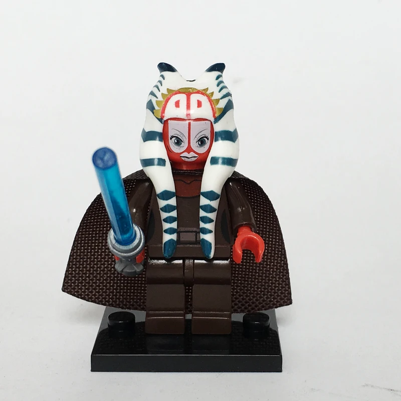 Звездные войны рыцарь-джедай Йода люк Хан Solo клон Obi-Wan Луминара Unduli Скайуокер совместимый кирпичный блок детская игрушка