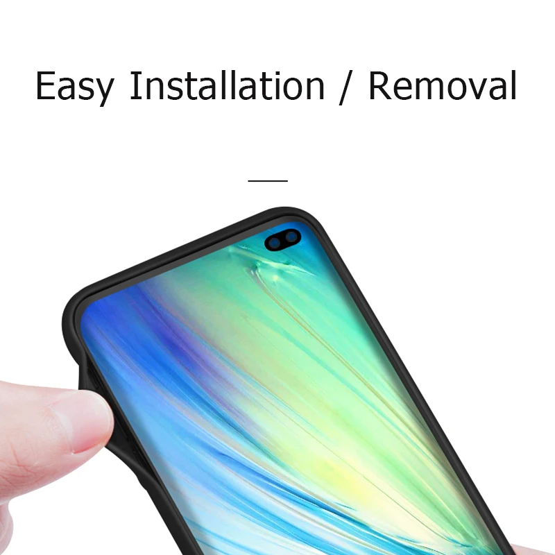 Силиконовый чехол для телефона samsung Galaxy S10 Plus тонкий матовый мягкий S9 Note 8 9 J4 J6 J7 2017