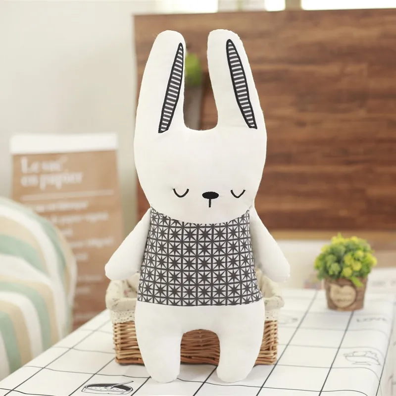 Подушка в скандинавском стиле с кроликом единорогом медведем Успокаивающая