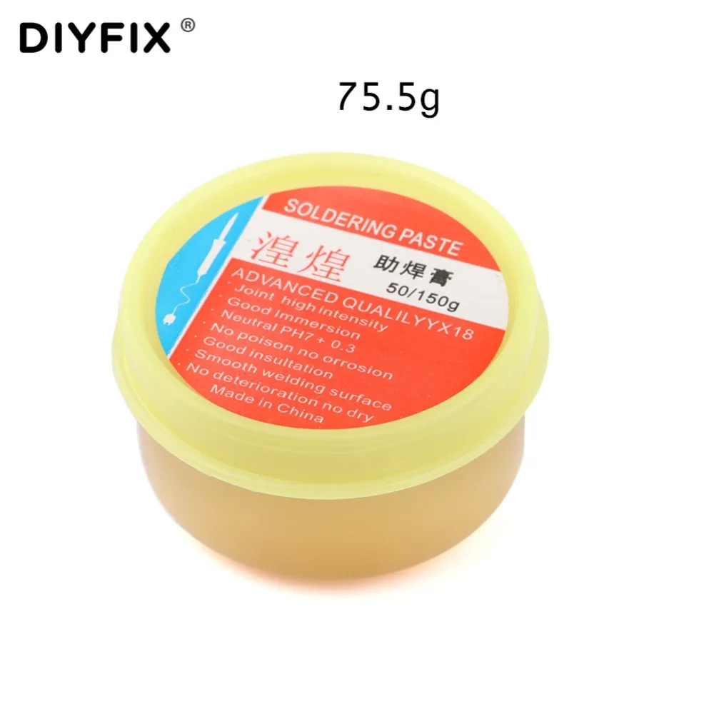 Паяльный флюс DIYFIX желтая паста для печатных плат инструменты ремонта паяльная
