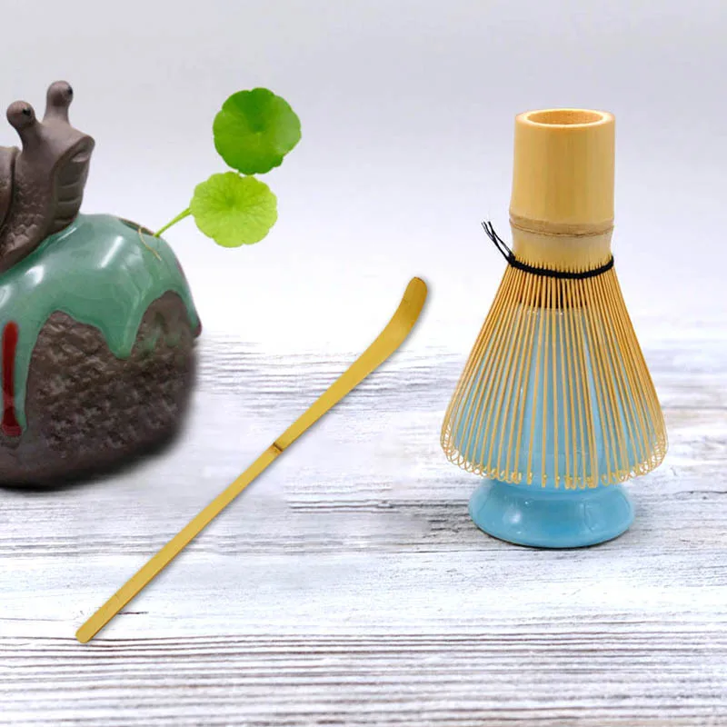 Комплект из 3 предметов в стиле ретро Matcha венчик для чая набор японской чайной