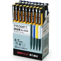 10pcsset press ball pen roller ball pen 0 7mm ballpoint pen for students stationery office school supplies
