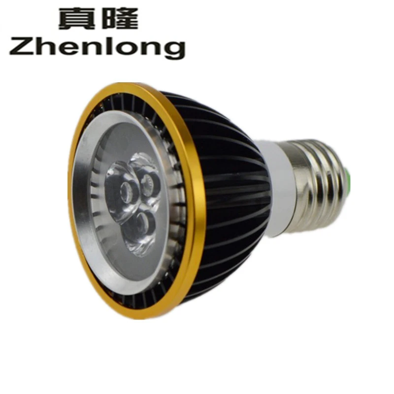 Высокая Мощность CREE Led PAR20 лампа с регулируемой яркостью E27 GU10 9 Вт 12 15 AC110 220V