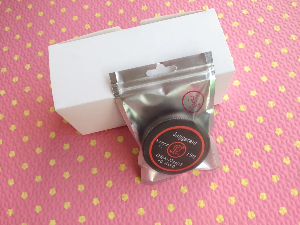 Retail Juggeraut wire Gauge (28ga+32ga)x2+0.14x1.0 15feet vapor tech Heating kA1 for DIY RDA RBA Atomizer | Обустройство дома