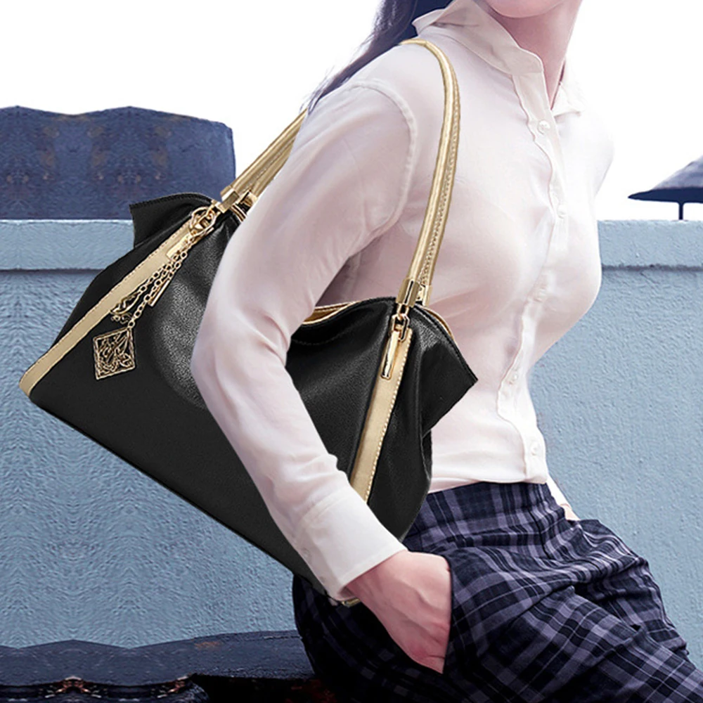 Модные женские туфли pu сумочка масла Воск кожа Для женщин мешок большой Ёмкость