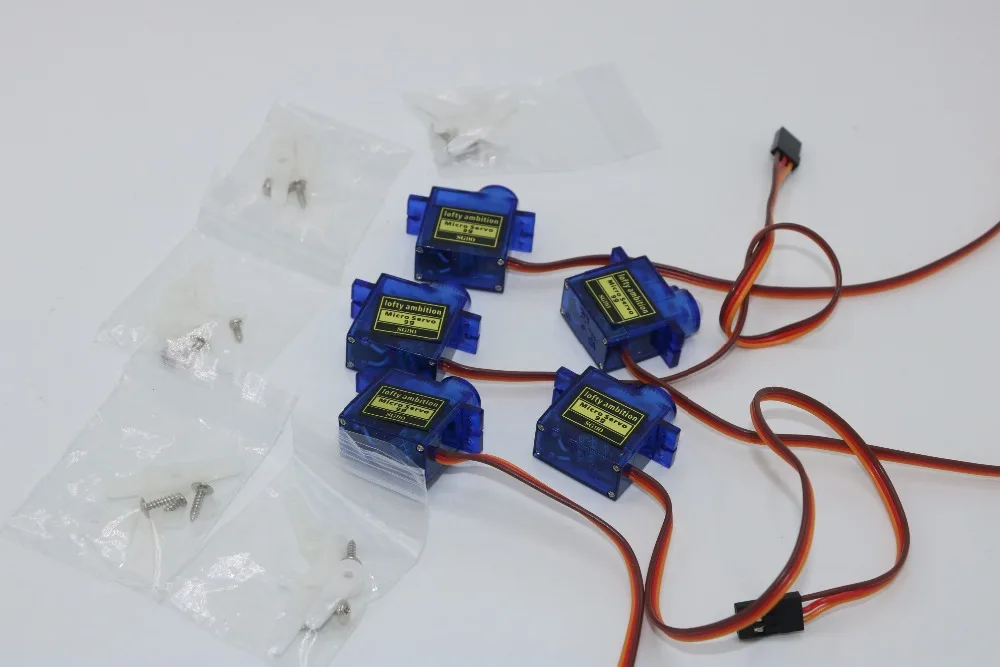 10 шт./лот высокие амбиции SG90 9 г Мини Micro Servo Для RC для RC 250 450 вертолет, самолет, автомобиль Drop