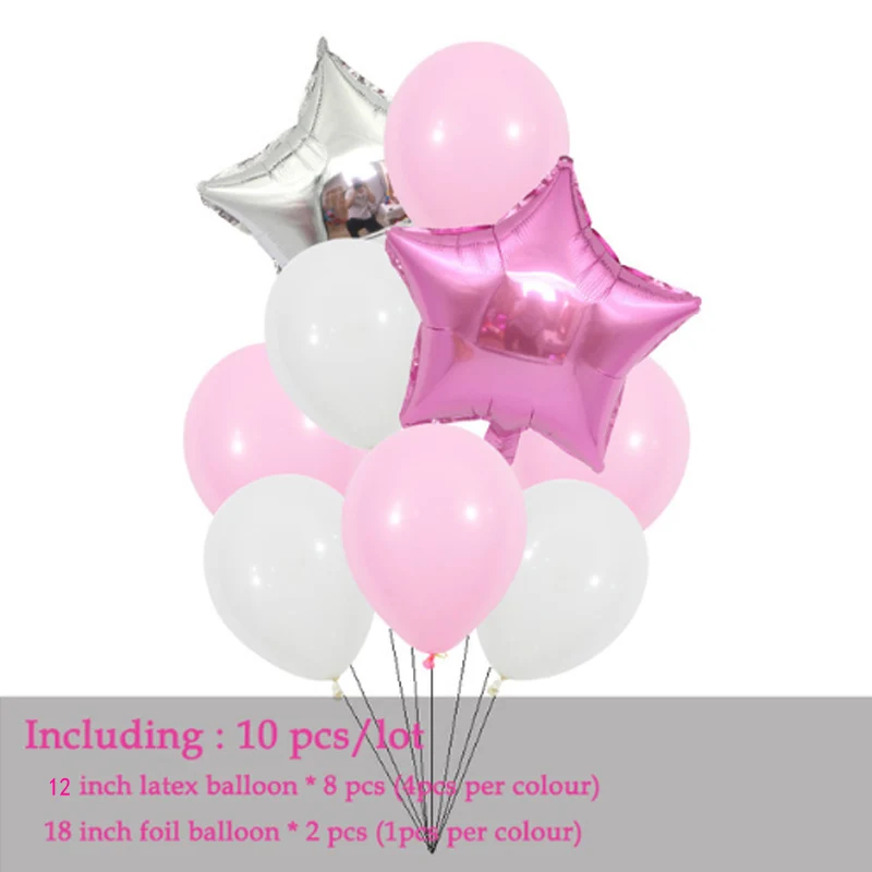 Латексный воздушный шар черно-белое золото Фольга Воздушный День рождения