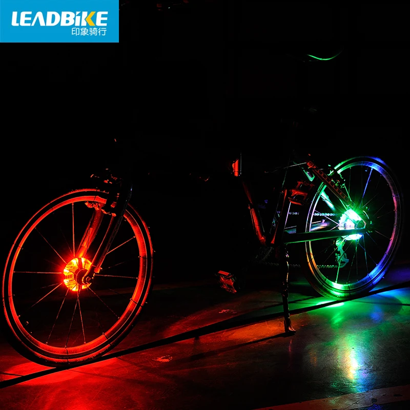 Leadbike водонепроницаемые велосипедные ступицы свет велосипед передний/задний Led