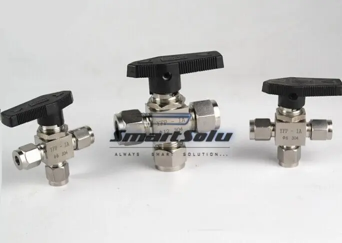 Бесплатная доставка Нержавеющая сталь рукав шаровой клапан фитинг ZQ8mm 8mm Homebrew