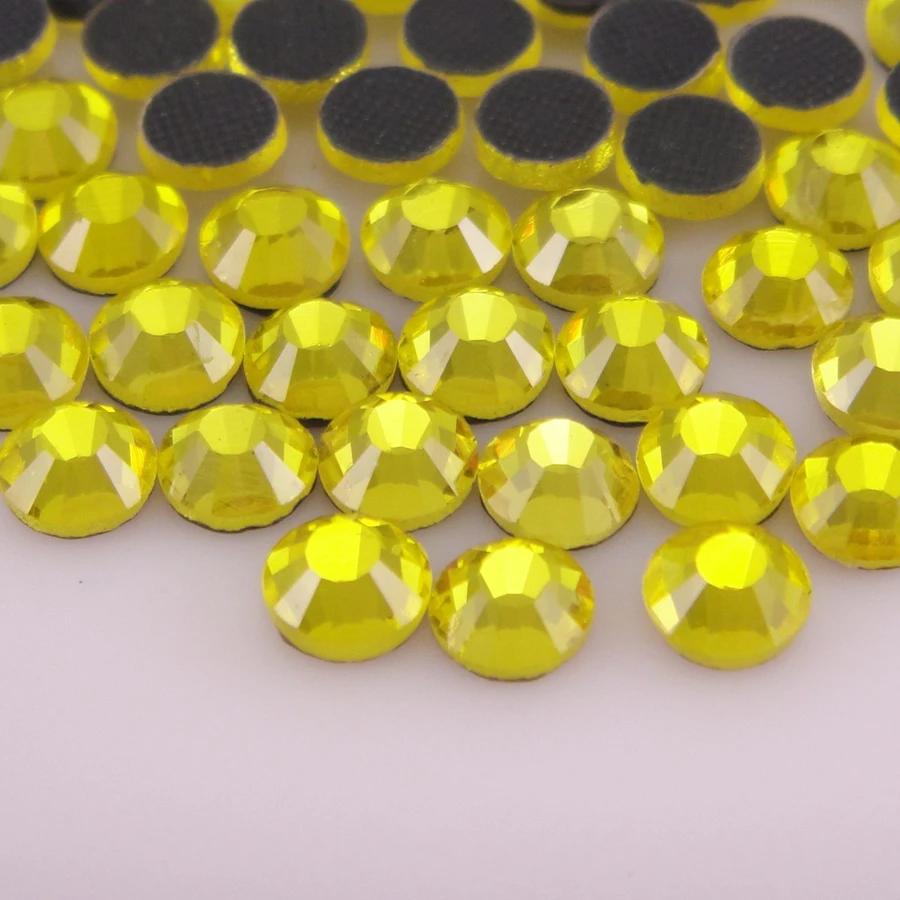 

SS6-SS20 1440PCS Hotfix Rhinestones 1.9-4.7mm White Crystals and AB Stones Hotfix Glue Back Iron on Rhinestones for Clothes Hot