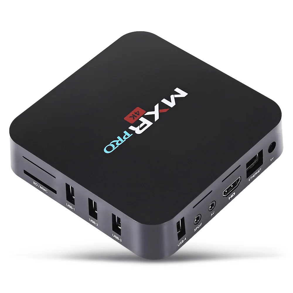 Mesuvida MXR Pro Умные телевизоры коробка RK3328 Quad Core Android 7.1 Bluetooth 4 К HD ГБ 32 Wi Fi Декодер