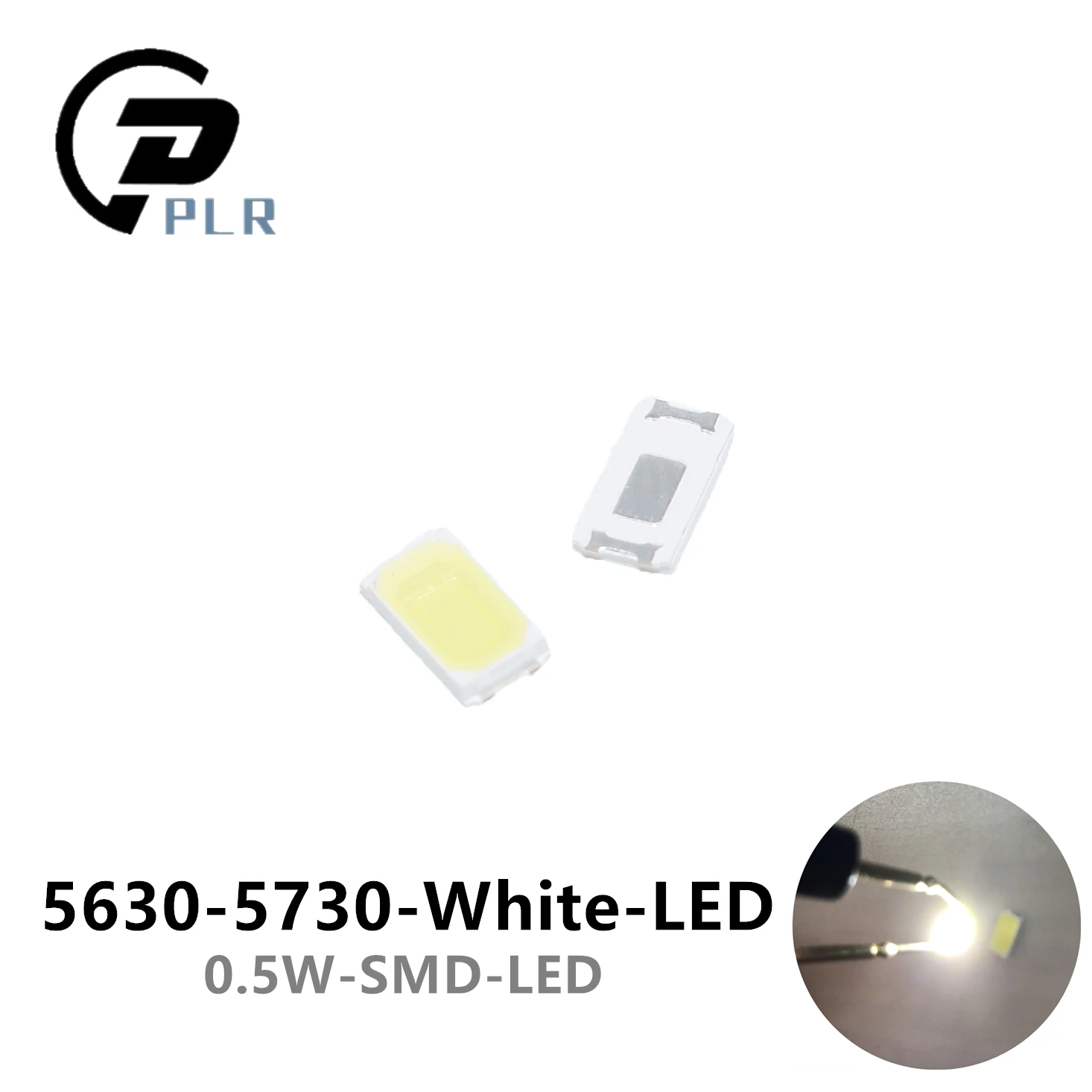 100 шт 5630/5730-CW/WW 0 5 W-150Ma 50-55lm теплый белый красный зеленый синий желтый светильник SMD