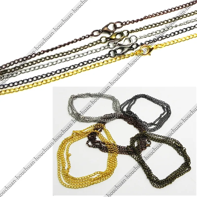 80 см 5 цветов Золотой/Серебряный/черный/бронзовый винтажный Стиль Сплав