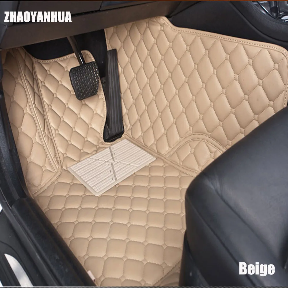 

ZHAOYANHUA Car floor mats for Volvo C30 S40 S60L S80L V60 XC60 XC90 6D car-styling heavy duty carpet floor liner