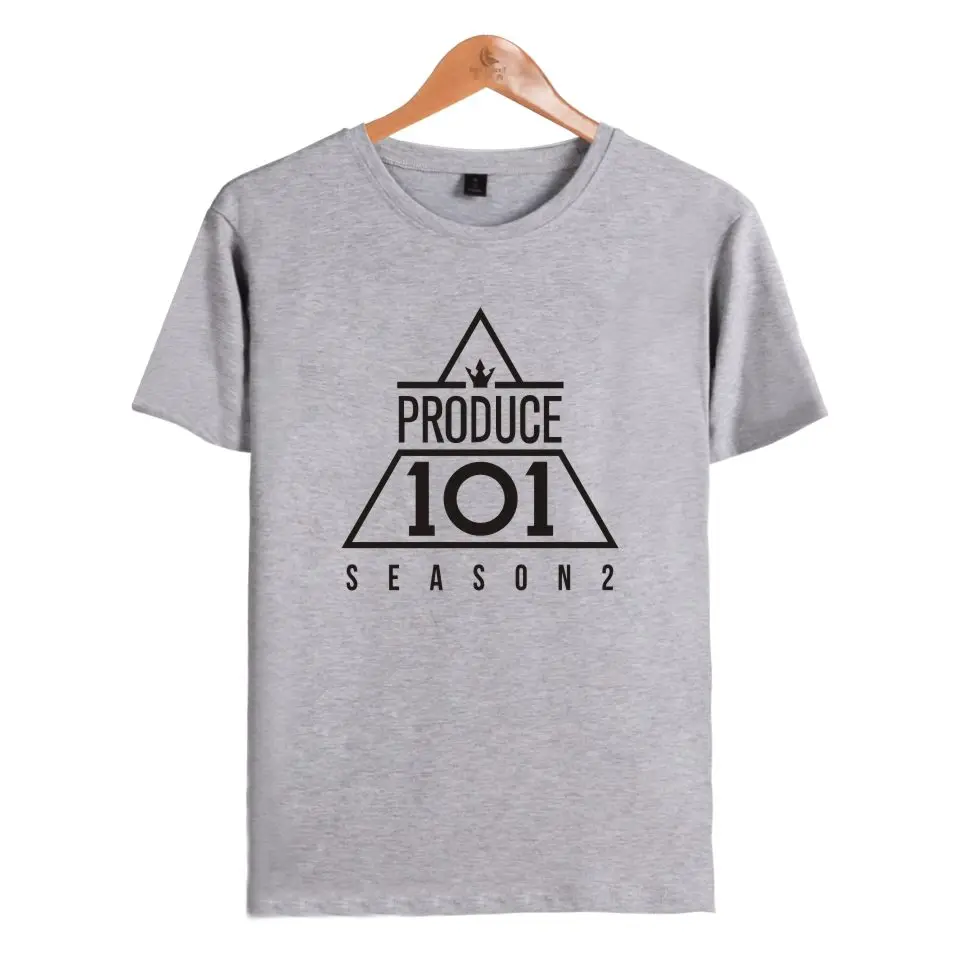 New Kpop Produce 101 WANNA ONE T Shirt Summer Cotton Short Sleeve Wanna One Go T-Shirt Tops Plus Size 4XL Clothes | Женская одежда